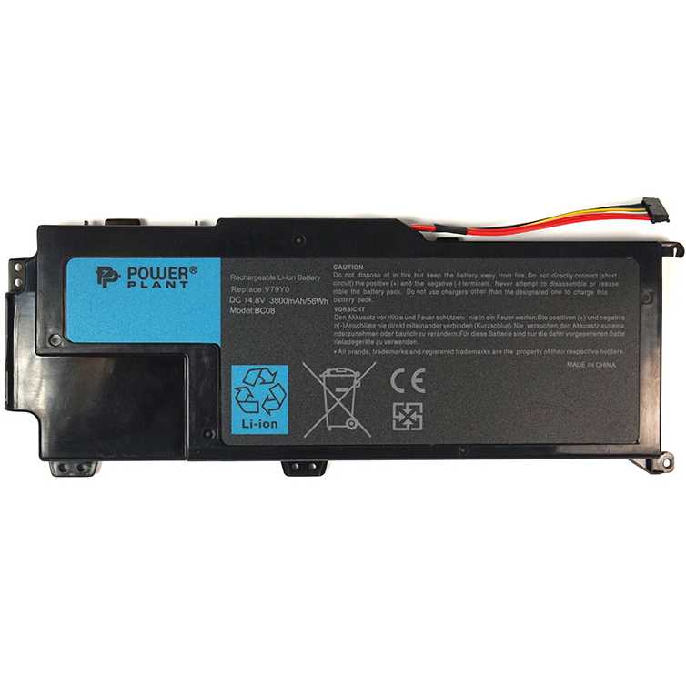 

Аккумулятор POWERPLANT для ноутбука DELL XPS 14z V79Y0 14.8V 3800mAh (NB440306), DELL XPS 14z V79Y0 14.8V 3800mAh