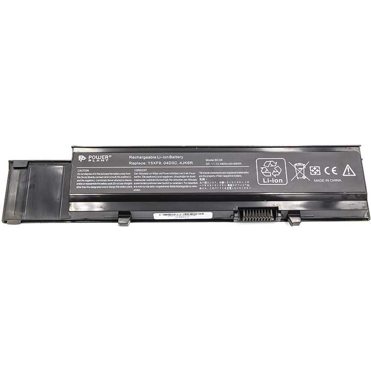 Акумулятор POWERPLANT для ноутбука DELL 3400 7FJ92 DL3400LH 11.1 V 4400mAh (NB440788) Тип сумісний