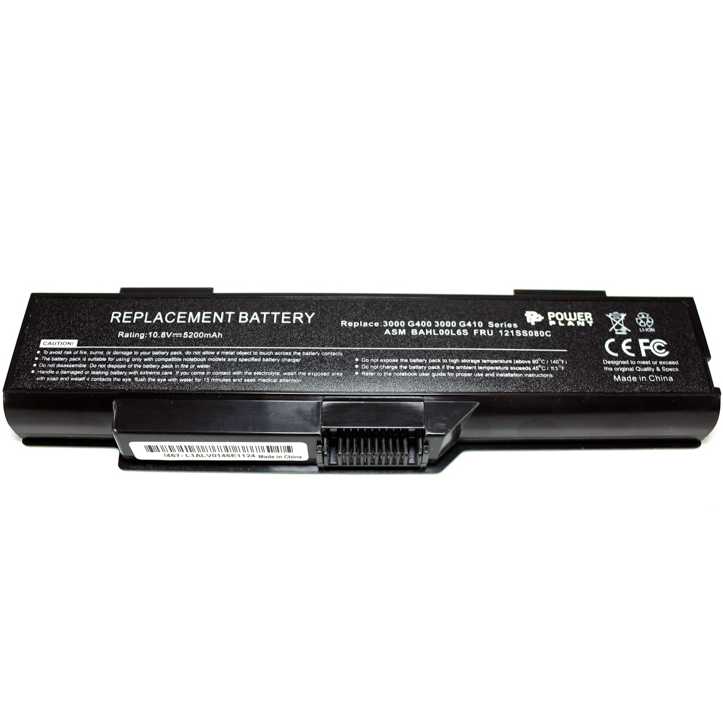 

Аккумулятор POWERPLANT для ноутбука LENOVO G410 ASM BAHL00L6S 11.1V 5200mAh (NB00000223), LENOVO G410 (ASM BAHL00L6S) 11.1V 5200mAh