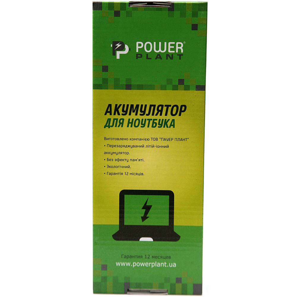 Аккумулятор POWERPLANT для ноутбука LENOVO G580 (L11L6F01) 11.1V 5200mAh (NB00000276) Тип совместимый