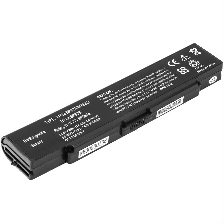 Акумулятор POWERPLANT для ноутбука SONY PCG-6C1N (VGP-BPS2, SY5651LH) 11.1 V 5200mAh (NB00000138)