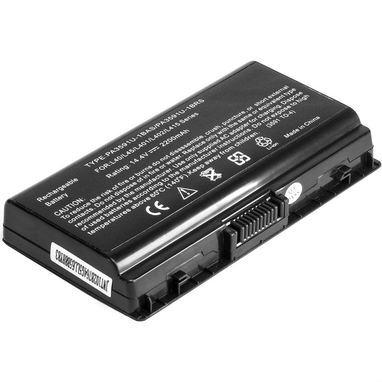 

Аккумулятор POWERPLANT лоя ноутбука TOSHIBA L40 (TO-3591-4) 14.4V 2200mAh (NB00000183), TOSHIBA L40 (TO-3591-4) 14.4V 2200mAh