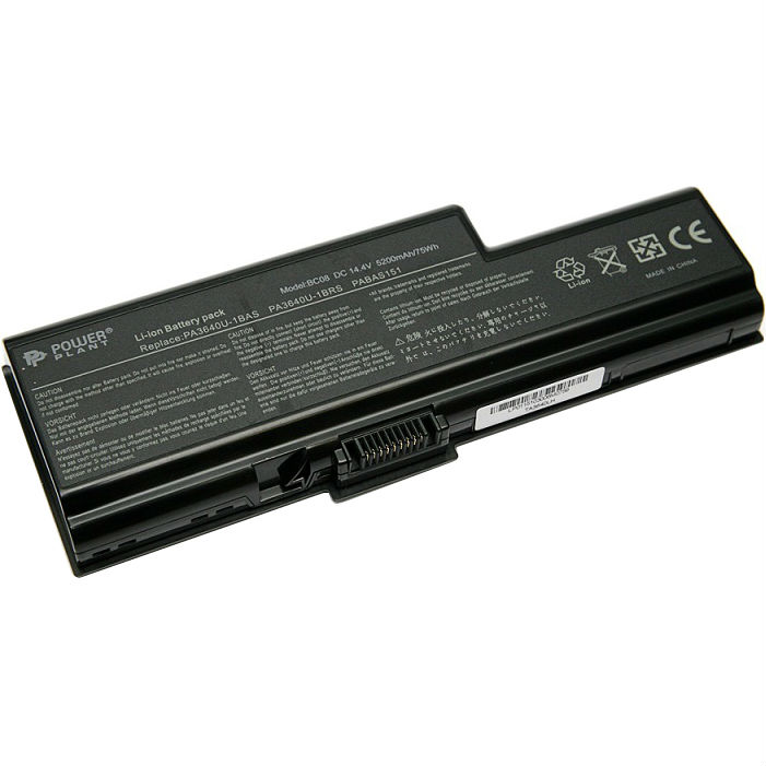 

Аккумулятор POWERPLANT для ноутбуков TOSHIBA Qosmio F50 (PA3640U-1BAS) 14.4V 5200 mAh (NB00000279), TOSHIBA Qosmio F50 (PA3640U-1BAS) 14.4V 5200 mAh