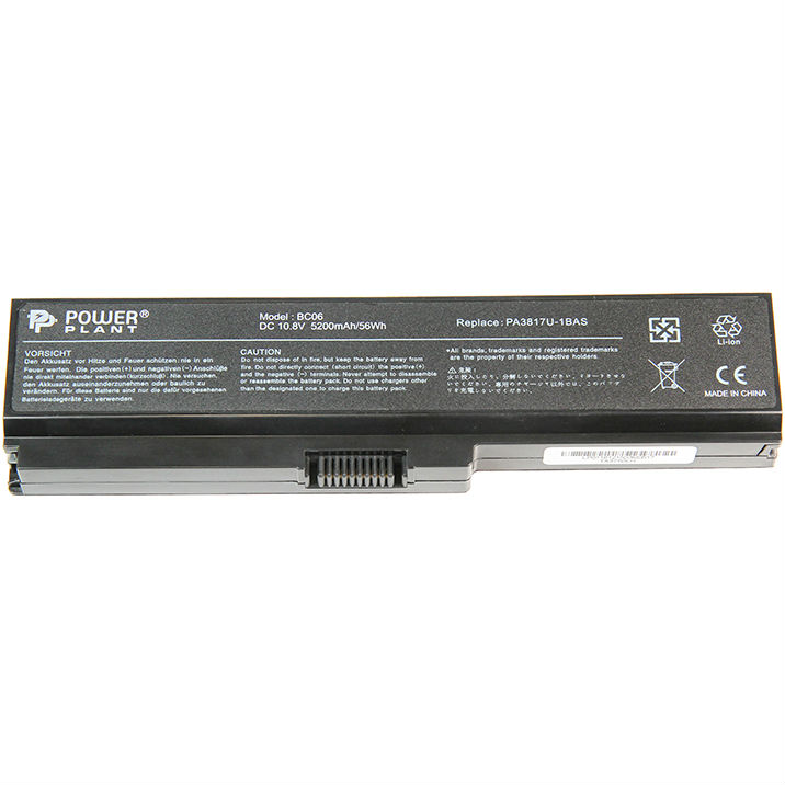 

Аккумулятор POWERPLANT для ноутбука TOSHIBA L750 (PA3817U-1BAS) 10.8V 5200mAh (NB510092), TOSHIBA L750 (PA3817U-1BAS) 10.8V 5200mAh