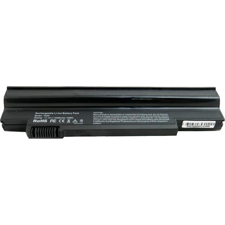 Акумулятор EXTRADIGITAL Acer Aspire 532h (UM09G31) 5200 mAh (BNA3910) Ємність 5200