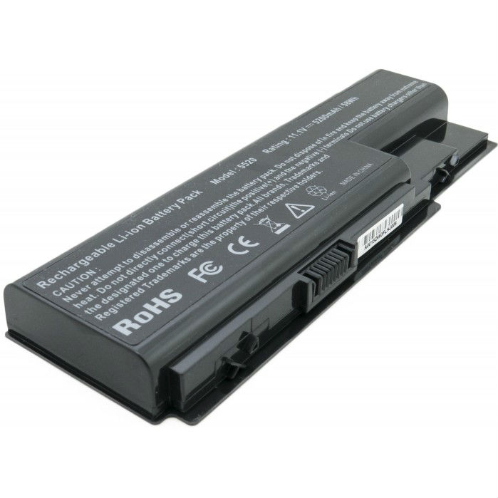 Аккумулятор EXTRADIGITAL для ноутбуков Acer Aspire 5520 (AS07B31) 11.1 V 5200 mAh (BNA3911) Тип совместимый