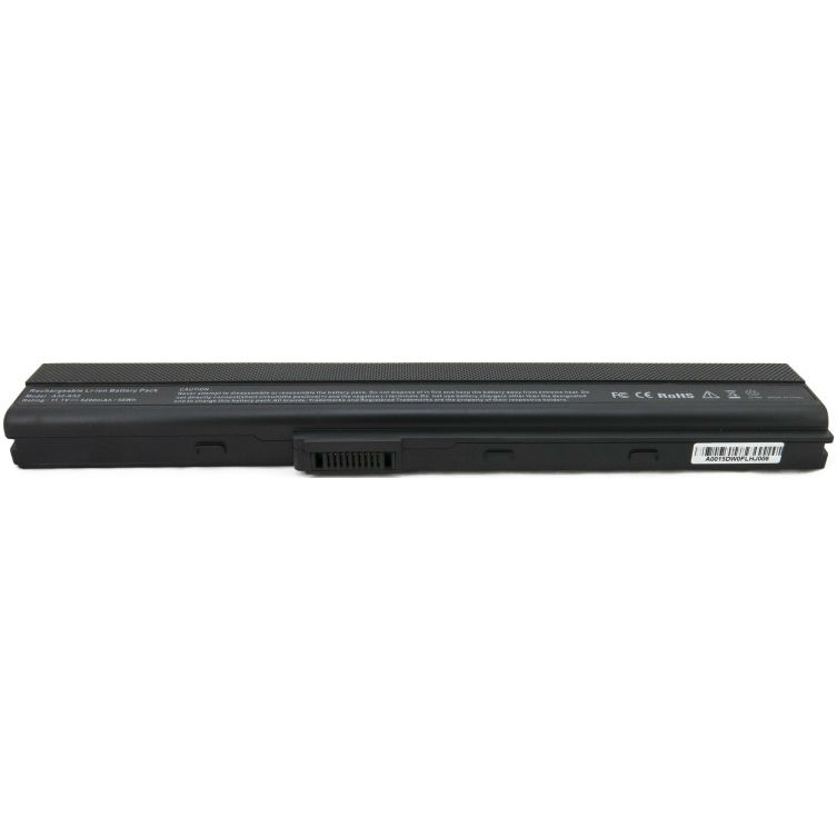 Акумулятор EXTRADIGITAL для ноутбуків Asus K52 (A32-K52) 11.1 V 5200 mAh (BNA3922) Ємність 5200