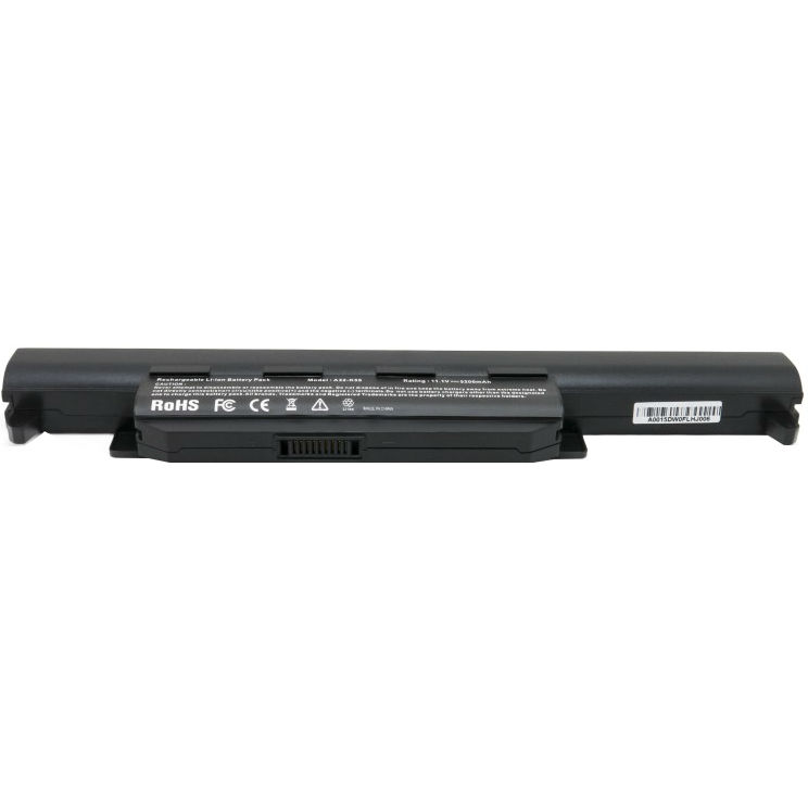 Акумулятор EXTRADIGITAL для ноутбуків Asus K55 (A32-K55) 10.8 V 5200 mAh (BNA3924) Ємність 5200