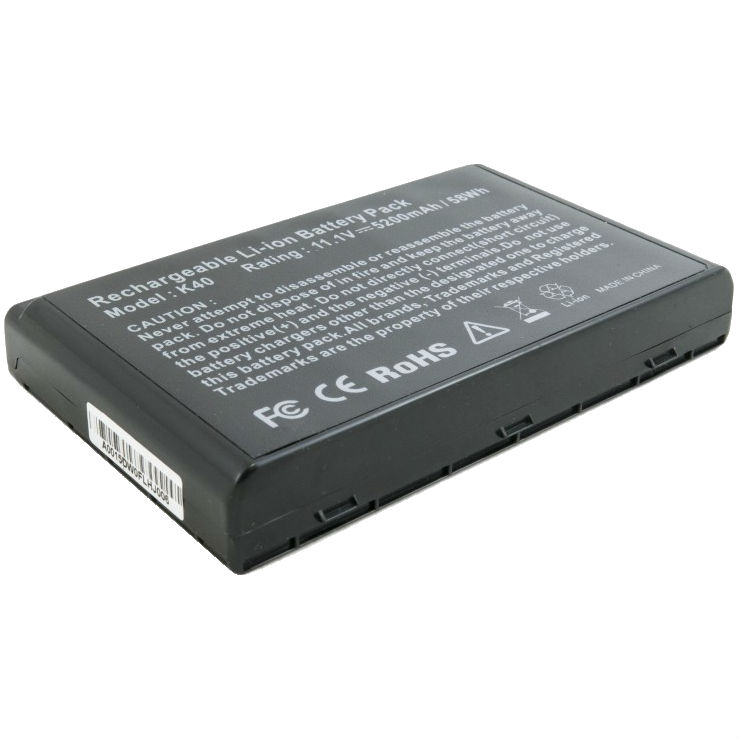 Аккумулятор EXTRADIGITAL для ноутбуков Asus K40 (A32-F82) 11.1 V 5200 mAh (BNA3927) Тип совместимый