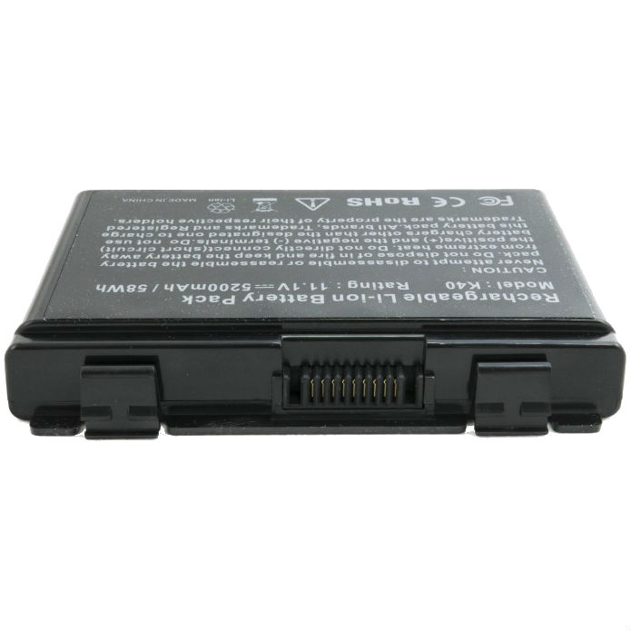 Аккумулятор EXTRADIGITAL для ноутбуков Asus K40 (A32-F82) 11.1 V 5200 mAh (BNA3927) Напряжение 11.1