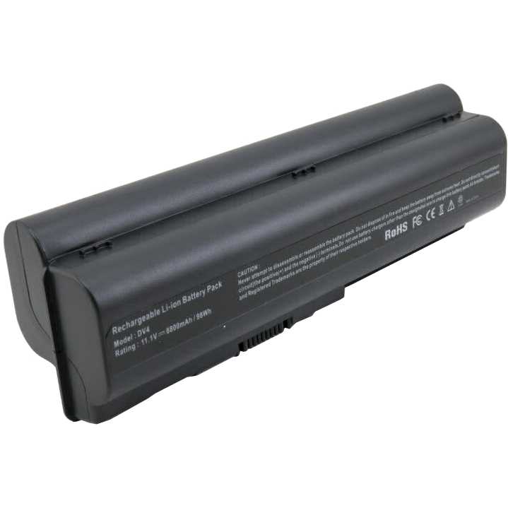 Аккумулятор EXTRADIGITAL для ноутбуков HP Pavilion DV4 HSTNN-DB73 11.1 V 8800 mAh (BNH3945) Тип совместимый