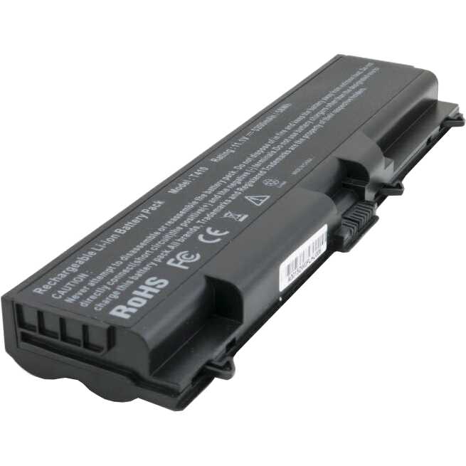 Аккумулятор EXTRADIGITAL для ноутбуков Lenovo ThinkPad T410 11.1 V 5200 mAh () Тип аккумулятора Li-ion