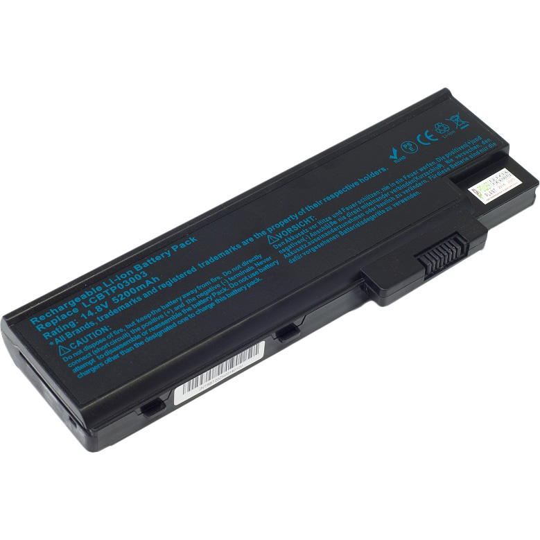 

Аккумулятор POWERPLANT для ноутбуков ACER Aspire 1680 (NB00000099), ACER Aspire 1680 (NB00000099)