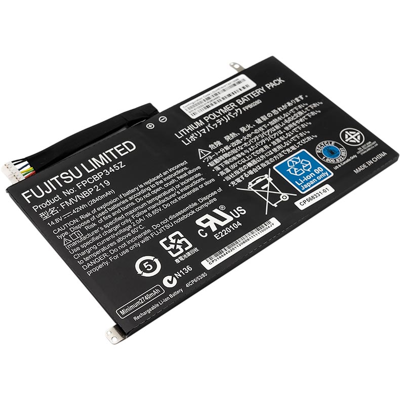 Акумулятор FUJITSU для ноутбуків FUJITSU LifeBook UH552/UH572 FPCBP345Z (NB450114)