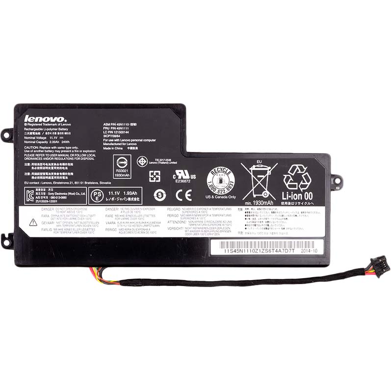 

Аккумулятор LENOVO для ноутбуков IBM/LENOVO ThinkPad S440 45N1110 11.1V 2090mAh (NB480807), IBM/LENOVO ThinkPad S440 (45N1110) (NB480807)