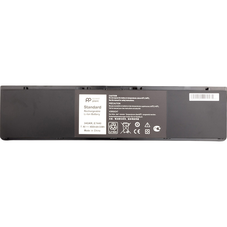 Аккумулятор PowerPlant для ноутбуков DELL Latitude E7440 Series (DL7440PK) 7.4V 4500mAh (NB440726)