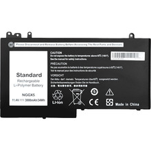 Акумулятор PowerPlant для ноутбуків DELL Latitude 12 Series (NGGX5) 11.4 V 3000mAh (NB441235)