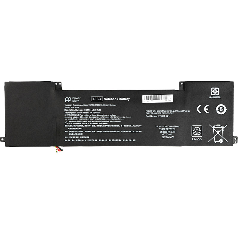 

Аккумулятор PowerPlant для ноутбуков HP Omen 15 15-5014TX (RR04) 15.2V 58Wh (NB461332), HP Omen 15 15-5014TX (RR04) 58Wh (NB461332)