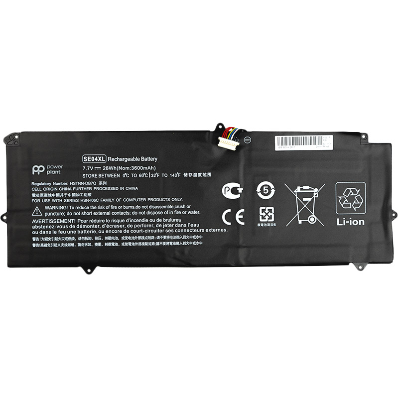 

улятор PowerPlant для ноутбуков HP Pro X2 612 G2 Series (SE04XL) 7.7V 3600mAh (NB461370), HP Pro X2 612 G2 Series (SE04XL) 3600mAh