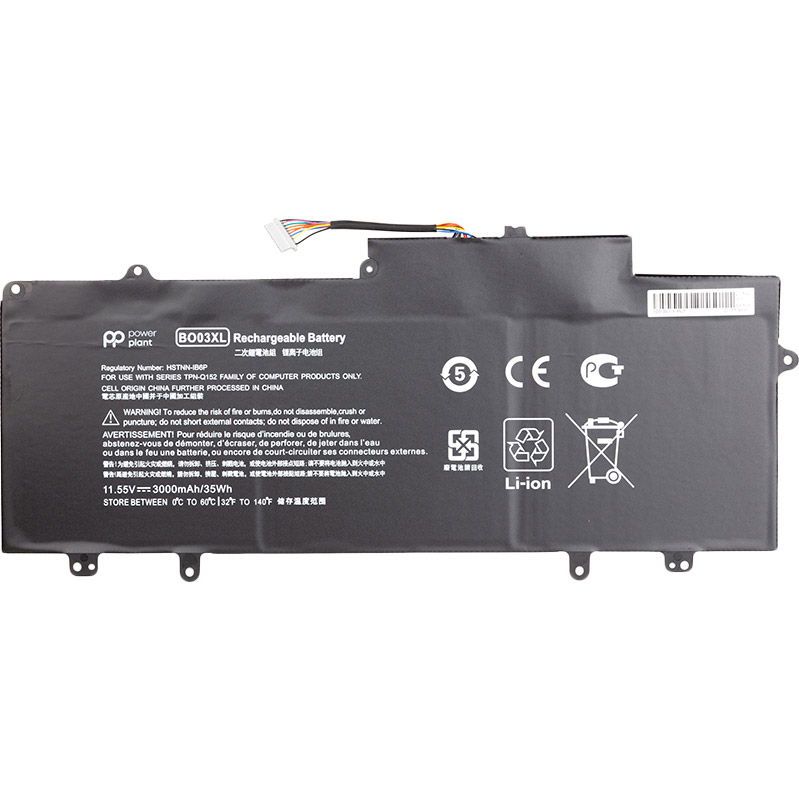 Акумулятор PowerPlant для ноутбуків HP Chromebook 14 G3 (B003XL) 11.55 V 3000mAh (NB461479)