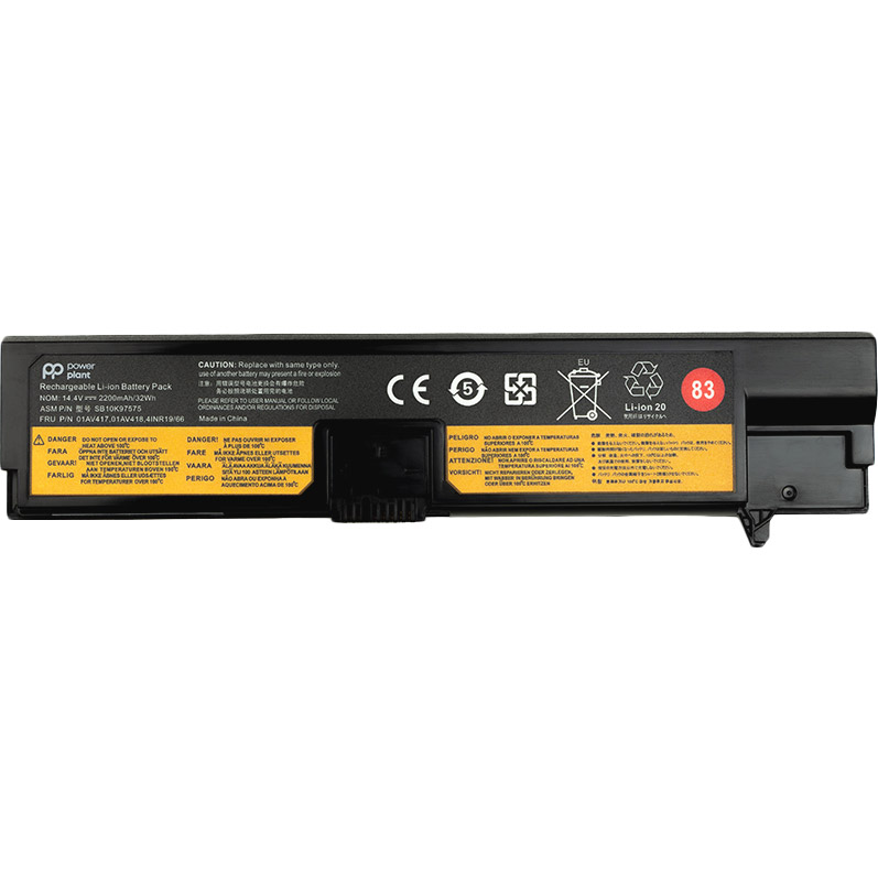 Акумулятор PowerPlant для ноутбуків Lenovo Thinkpad E570 (01AV417) 14.4 V 2200mAh (NB480876)