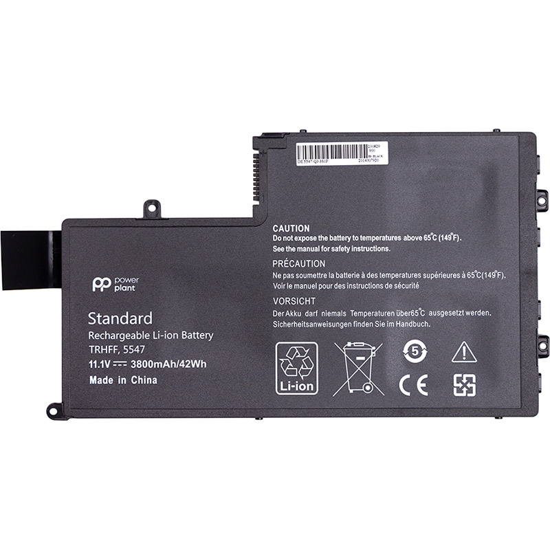 Акумулятор PowerPlant для ноутбуків DELL Inspiron 15 5547 (TRHFF) 11.1 V 3800mAh (NB441419)