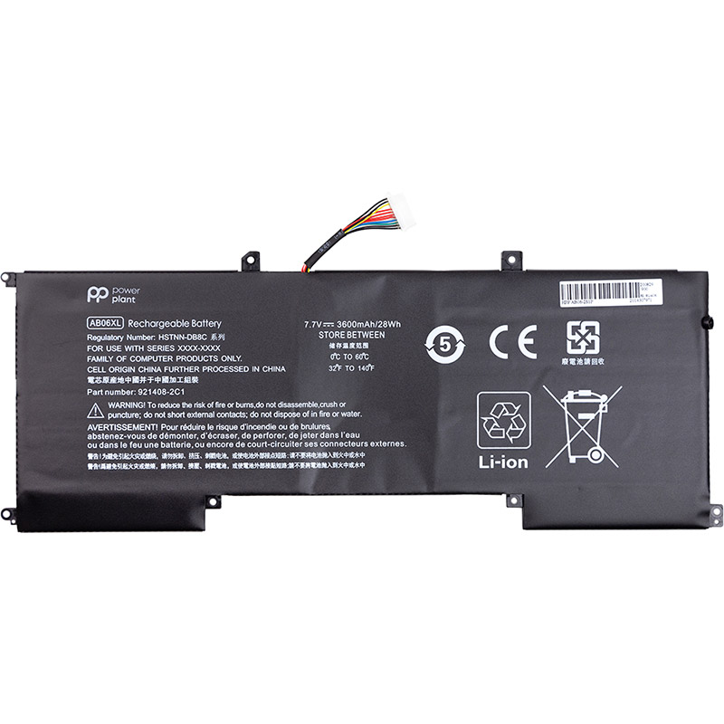 Аккумулятор PowerPlant для ноутбуков HP Envy 13 2017 Series (AB06XL) 7.7V 3600mAh (NB461646)