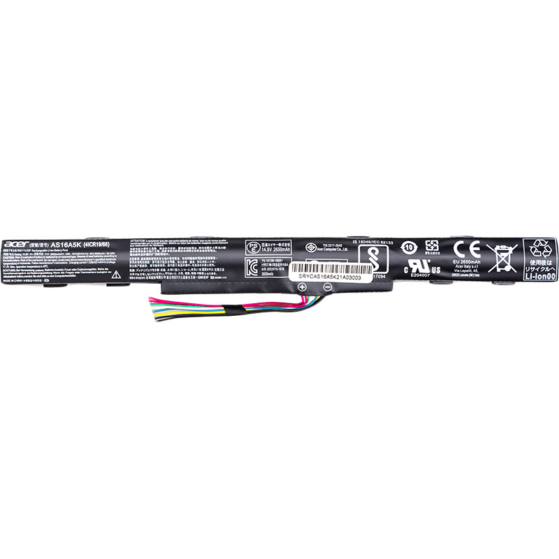 

Аккумулятор для ноутбуков Acer Aspire E15 (AS16A5K) (NB410477), ACER Aspire E15 (AS16A5K) (NB410477)
