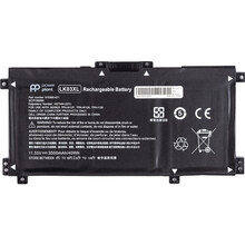 Акумулятори PowerPlant для ноутбуків HP Envy 17 (LK03XL) 11.55V 3500mAh (NB461783)