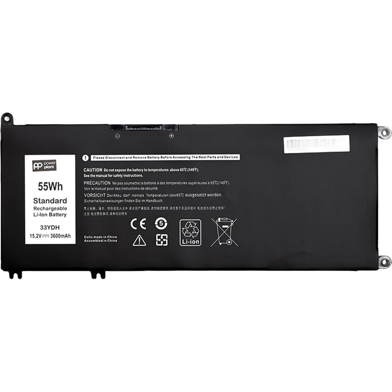 Акумулятор для ноутбуків Dell Inspiron 15 7577 33YDH 15.2V 3600mAh (NB441549) Акумулятор для ноутбуків Dell Inspiron 15 7577 33YDH 15.2V 3600mAh (NB441549)