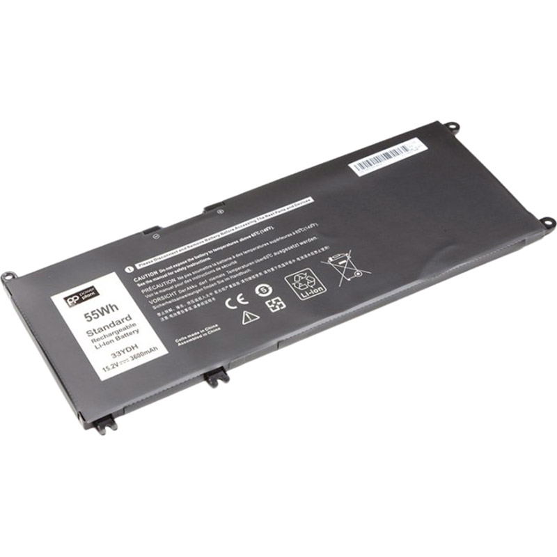 Акумулятор для ноутбуків Dell Inspiron 15 7577 33YDH 15.2V 3600mAh (NB441549) Акумулятор для ноутбуків Dell Inspiron 15 7577 33YDH 15.2V 3600mAh (NB441549) Тип сумісний