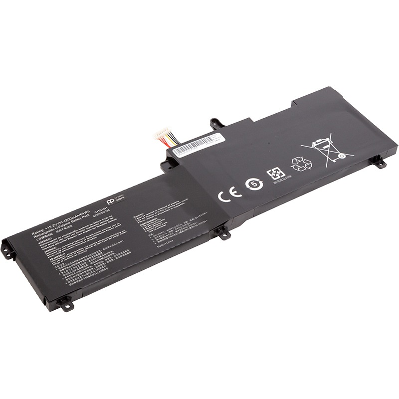 Акумулятор POWERPLANT для ASUS ROG Strix GL702V C41N1541 15.2V 4200mAh (NB431892) Тип сумісний