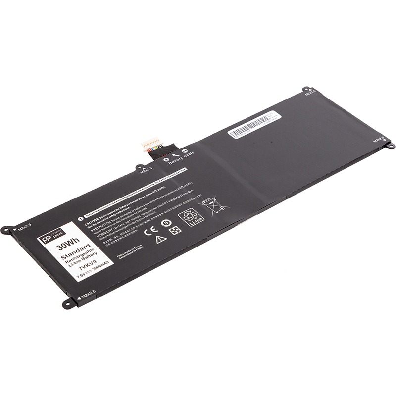 Акумулятор POWERPLANT для DELL Latitude 12 7275 7VKV9 7.6V 3900mAh (NB442041) Тип сумісний