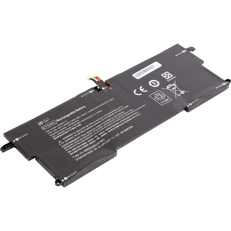 Акумулятор POWERPLANT для HP EliteBook X360 1020 G2 Series ET04XL 7.6V 4850mAh (NB462315) Тип сумісний