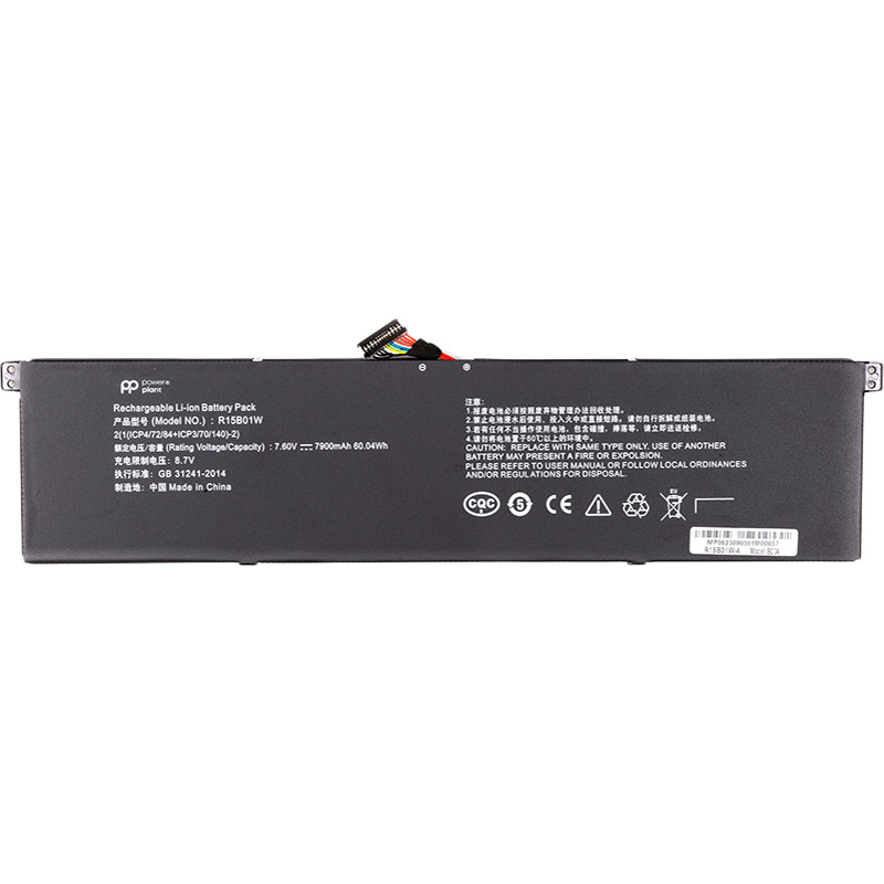 Акумулятор для ноутбуків XIAOMI Pro 15.6 Inch (R15B01W) 7.6V 7900mAh (NB530045)