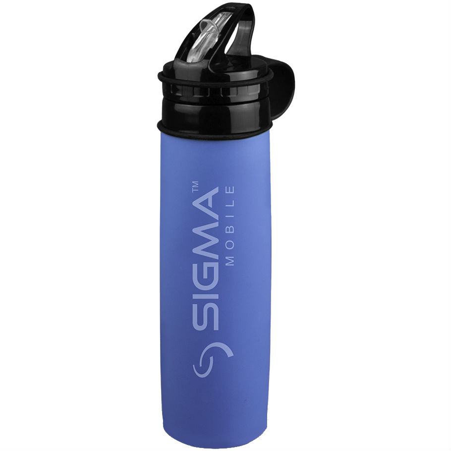 

Бутылка для воды SIGMA Sigma mobile 600 мл blue (FLX01), Спортивна пляшка Sigma mobile FLX01 blue