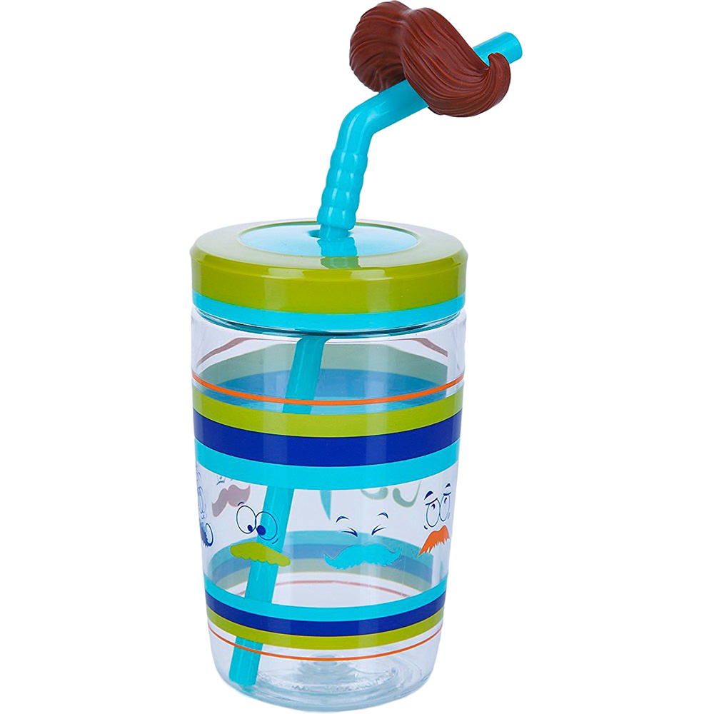 Бутылка для воды CONTIGO FUNNY STRAW 0.47 л (1000-0521) Тип детская