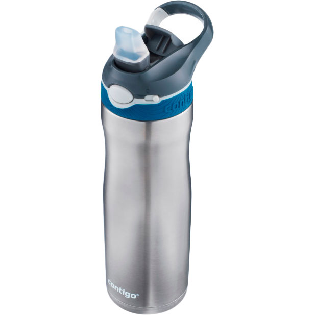 Пляшка для води Contigo Ashland Chill Gray 590 мл (2094941) Матеріал пляшки нержавіюча сталь