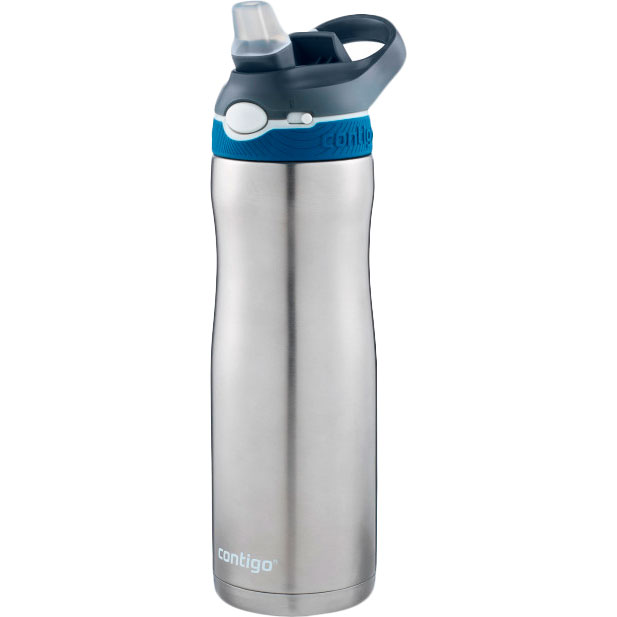 Пляшка для води Contigo Ashland Chill Gray 590 мл (2094941) Матеріал кришки пластик