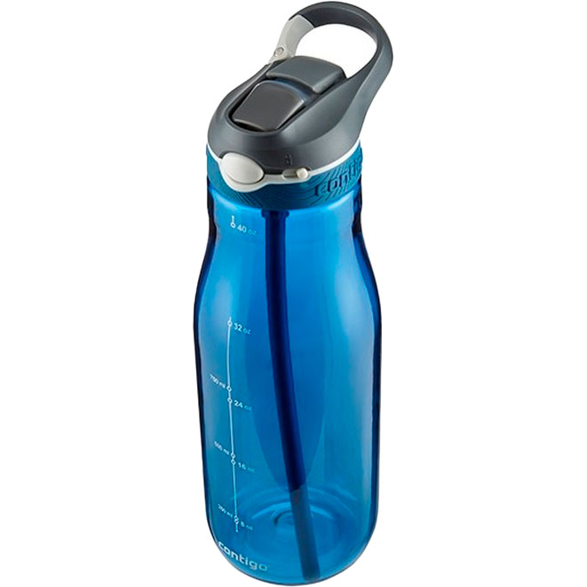 Пляшка для води Contigo Ashland Blue 1.2 л (2094638) Матеріал пляшки пластик