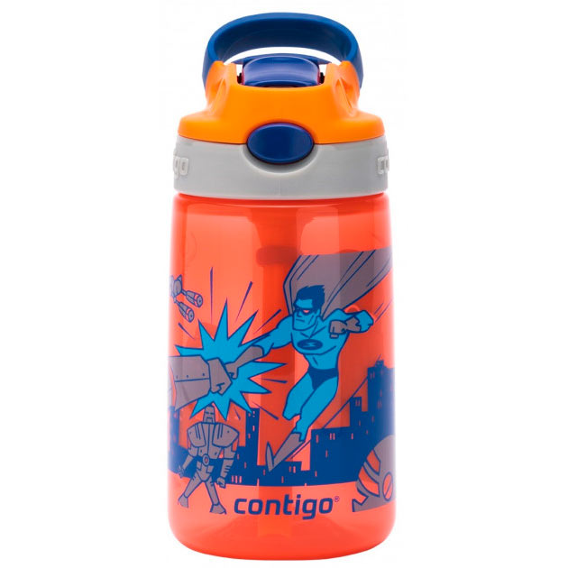 Пляшка для води CONTIGO Gizmo Flip 0.42 л Orange (06800391)