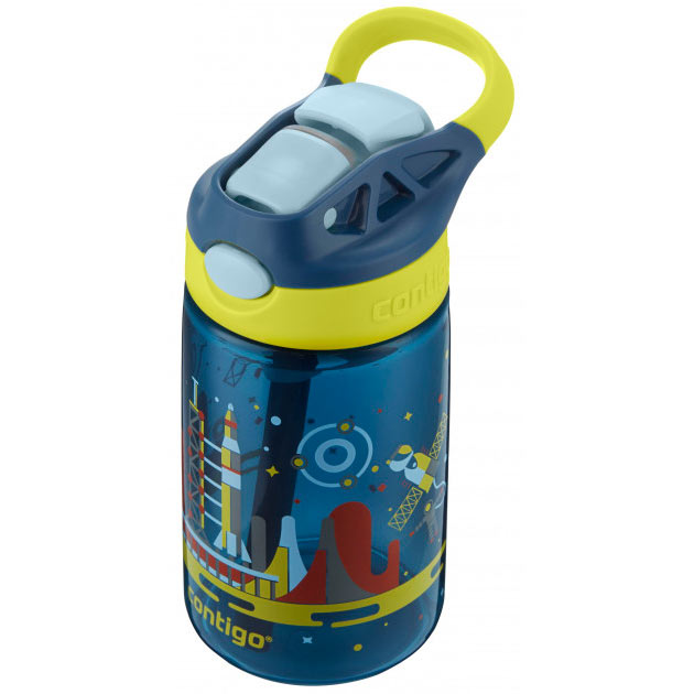 Пляшка для води CONTIGO Gizmo Flip 0.42 л Dark Blue (06800390) Матеріал пляшки пластик