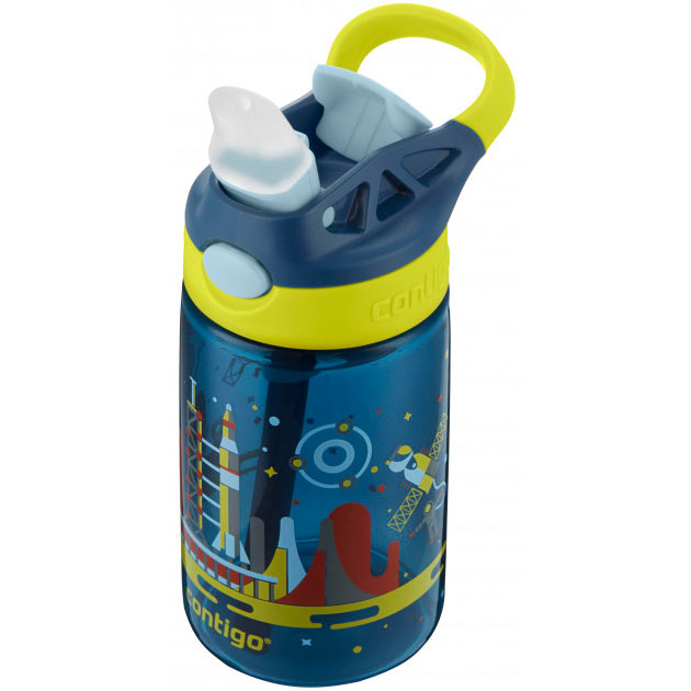 Пляшка для води CONTIGO Gizmo Flip 0.42 л Dark Blue (06800390) Матеріал кришки пластик