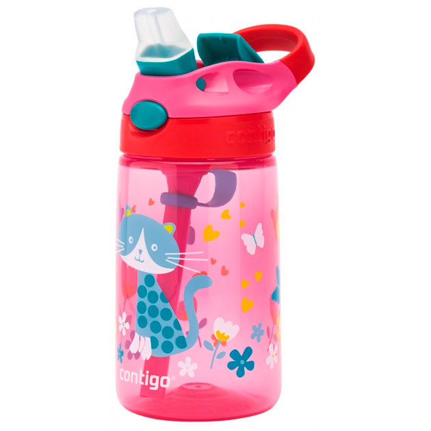 Пляшка для води CONTIGO Gizmo Flip 0.42 л Pink (2116113) Об'єм 420