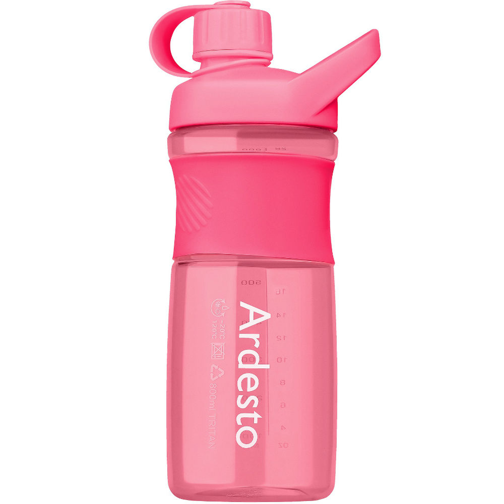 

Бутылка для воды Ardesto 800 мл Pink (AR2203TR), Бутылка д/воды 800 мл, розовая, тритан