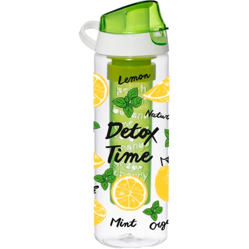 Бутылка для воды HEREVIN Lemon-Detox Time 0.75 л (161558-812)