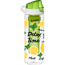 Пляшка для води HEREVIN Lemon-Detox Time 0.75 л (161558-812)