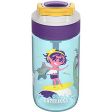 Пляшка для води KAMBUKKA 400 мл Lagoon Kids Surf Girl Blue (11-04039)