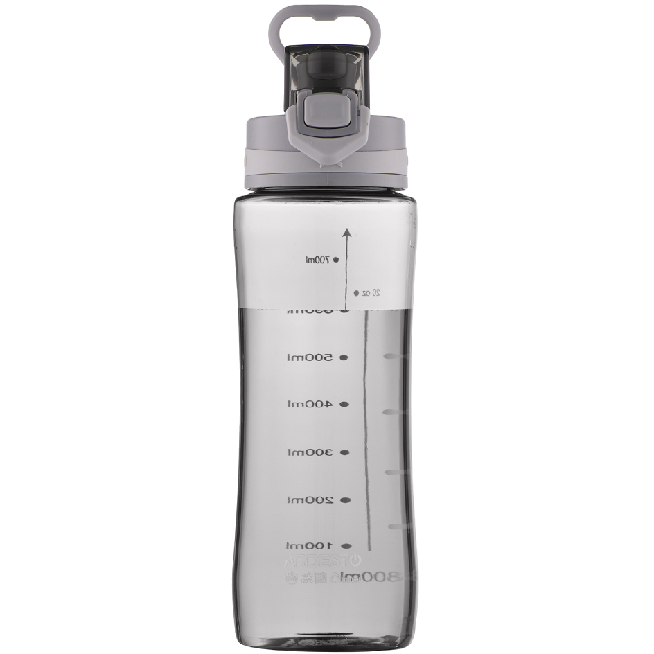 Бутылка для воды ARDESTO Purity 800 мл Grey (AR2280PG) Тип спортивная