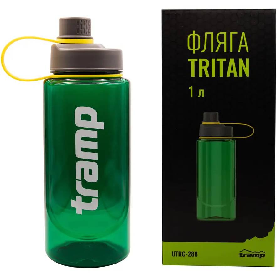 Изображение Бутылка для воды TRAMP Тритан 1 л Green (UTRC-288-green)